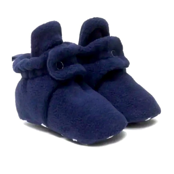 Ro and Me By Robeez Cozy Caleb Crib Baby Sneaker Bootie Navy, Size 0-3 Months - Picture 1 of 9